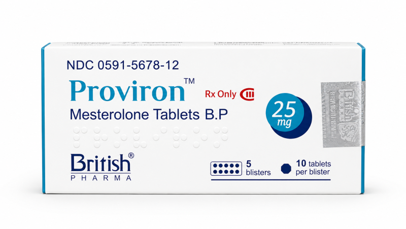 PROVIRON 25 TAB BOX