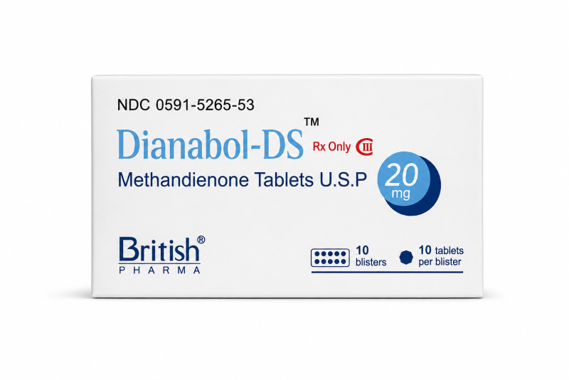 DIANABOL DS 20 TAB BOX OF 50 PILLS