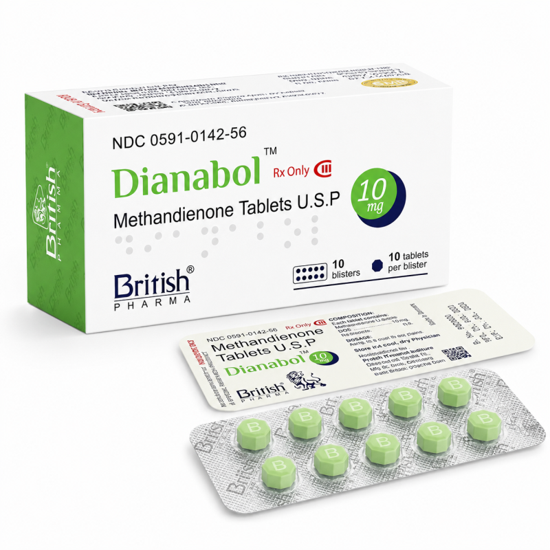 DIANABOL-10 TAB[BRITISH] BOX